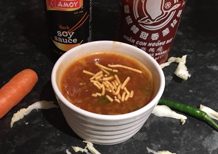 Simple Way to Make Super Quick Homemade Hot and sour soup