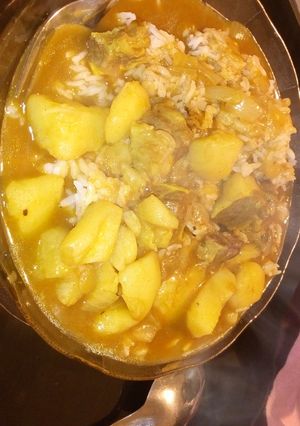 Una foto de Carne con curry