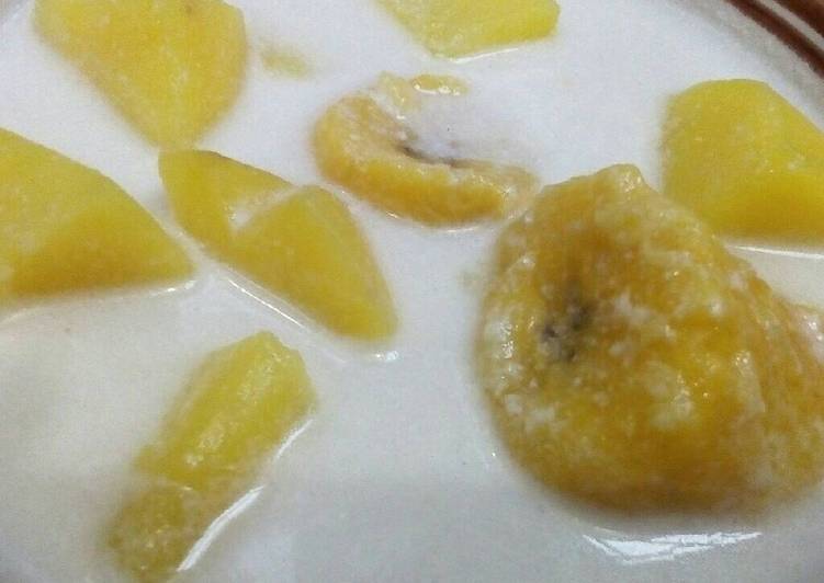 Kolak ubi dan pisang