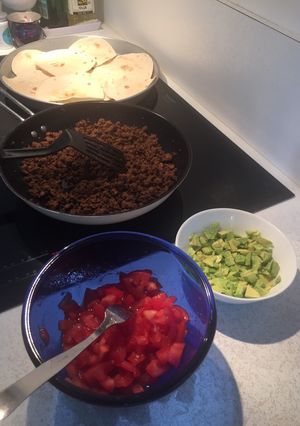 Una foto de Tacos mexicanos