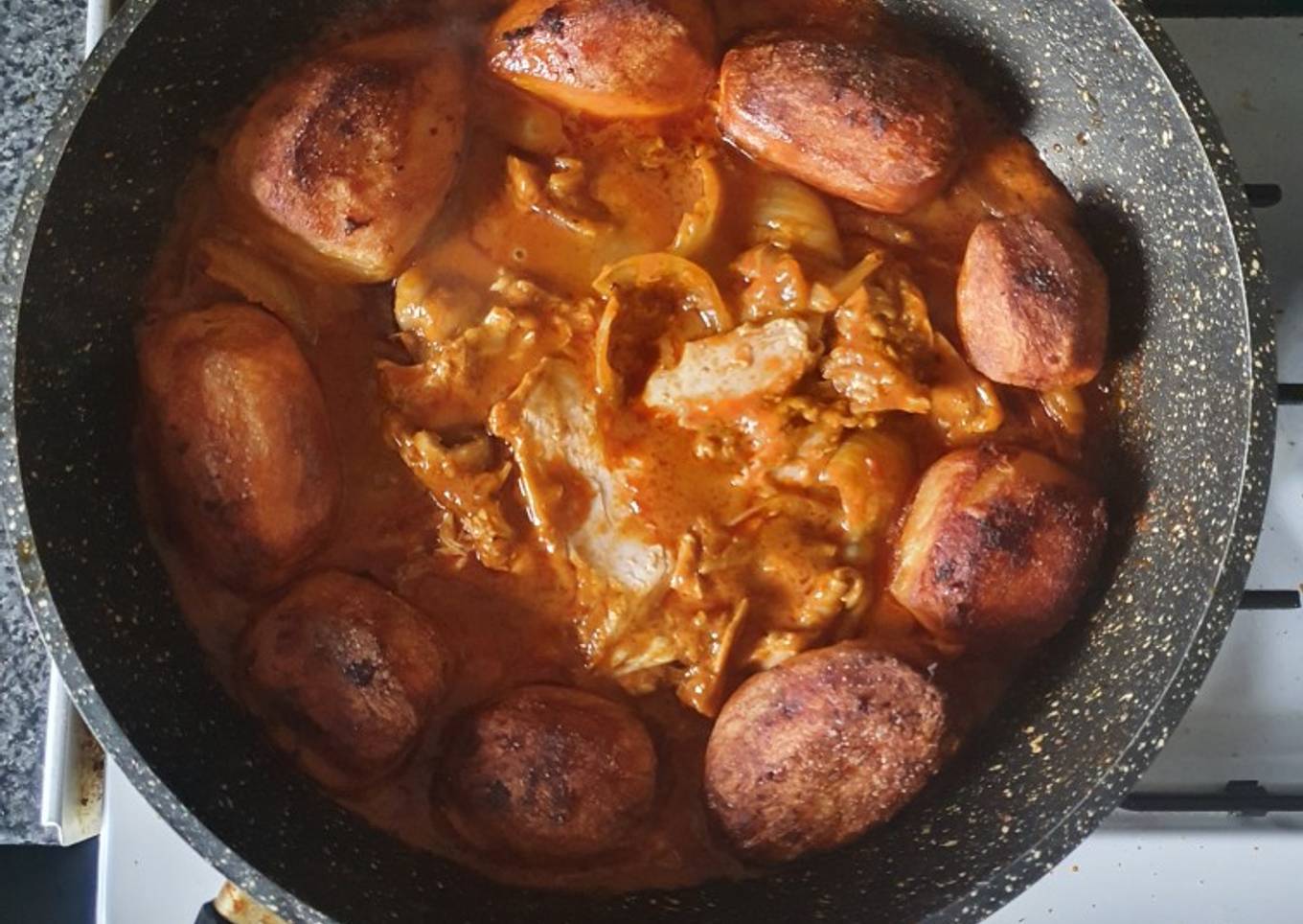 Curried Chicken Roast Dinner