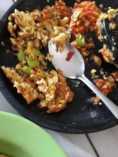 Foto resep Tempe penyet pete