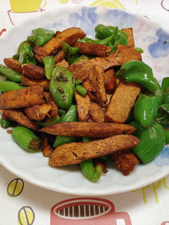 豆乾炒青龍 的食譜成品照片