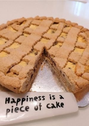 Foto di Crostata ricotta e gocce di cioccolato