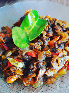 Foto resep Oseng kerang pedas