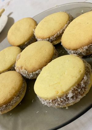 Una foto de Alfajores de maicena