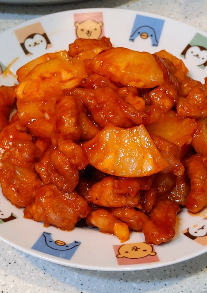 菠蘿咕嚕肉 的食譜成品照片