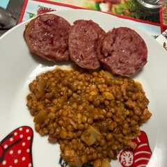 Foto di Cotechino con Lenticchie