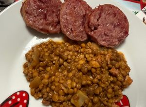 Foto di Cotechino con Lenticchie