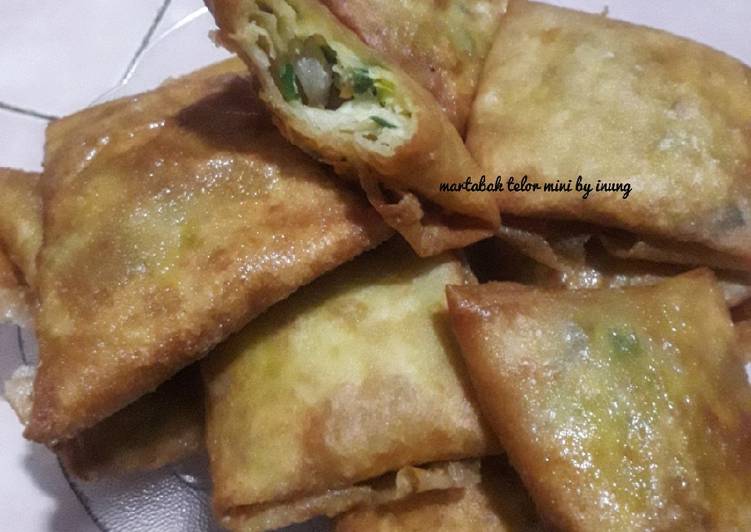 Martabak telor mini