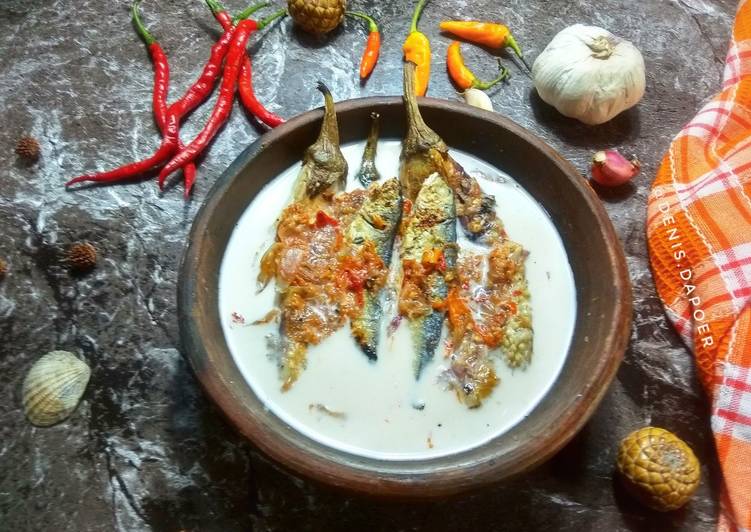 Terong bakar kuah santan �?�