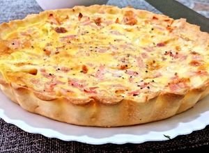 Una foto de Quiche lorraine