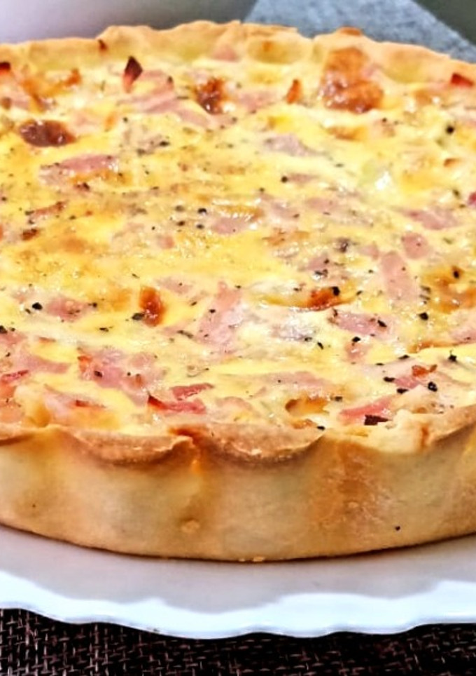 Una foto de Quiche lorraine