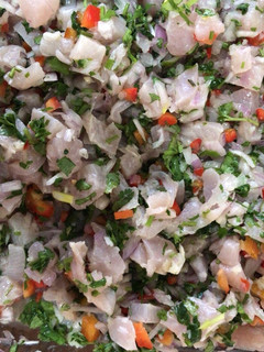 Una foto de Ceviche de reineta