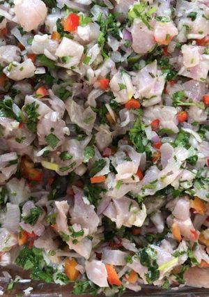 Una foto de Ceviche de reineta
