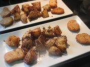 Una foto de nuggets en airfryer
