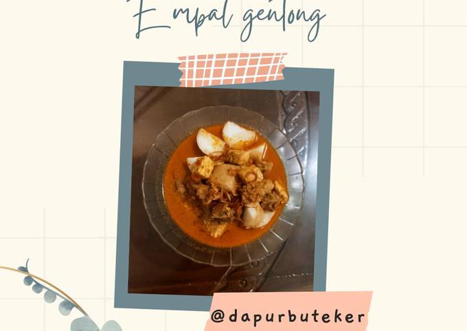 Resep Empal gentong yang Enak Banget