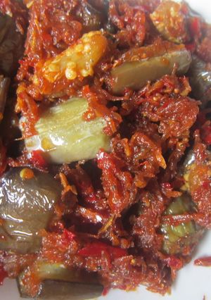 Foto resep Terong Teri Masak Balado