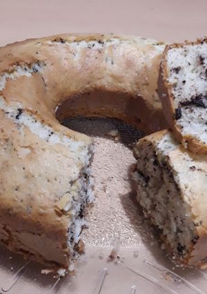 Una foto de Budín con chips de chocolate