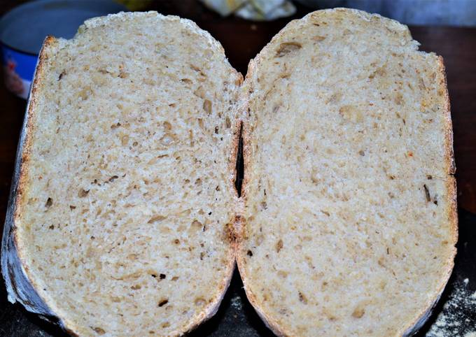 Pan De Campo Con Masa Madre Receta De Pedro Angel Lazarte Cookpad 5277