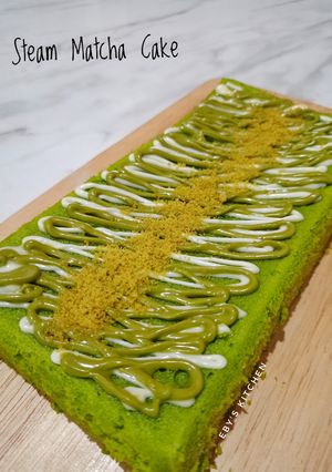 Foto resep Steam Matcha Cake