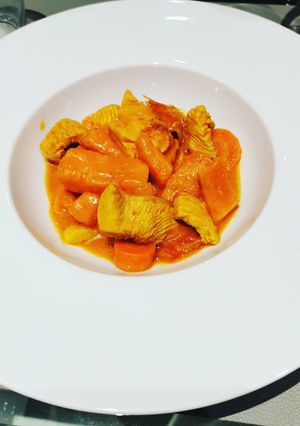 Une photo de Poêlée de patate douce