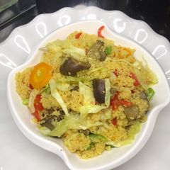 A picture of Vegetable couscous.
