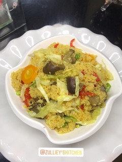A picture of Vegetable couscous.