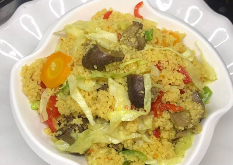 Recipe of Perfect Vegetable couscous