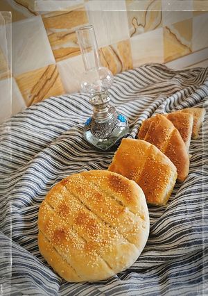 عکسی از دستور نان بربری 🥖👌