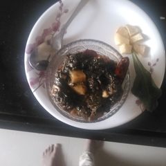 A picture of Palak aloo ki sabji.
