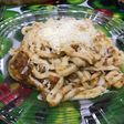 Fideos caseros (saborizados con morrón)