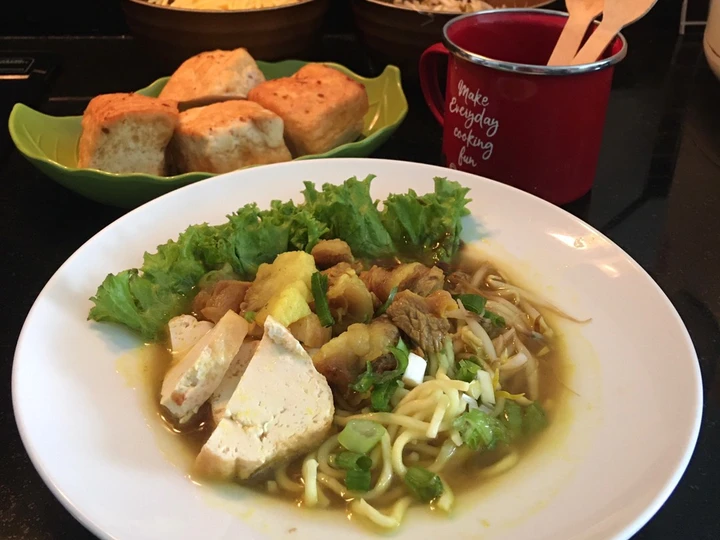 Langkah Mudah untuk Membuat Resep Tahu campur Lamongan yang Uenak Anti Ribet, Sempurna