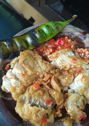 Foto resep Ayam Geprek Pete Bakar 😍