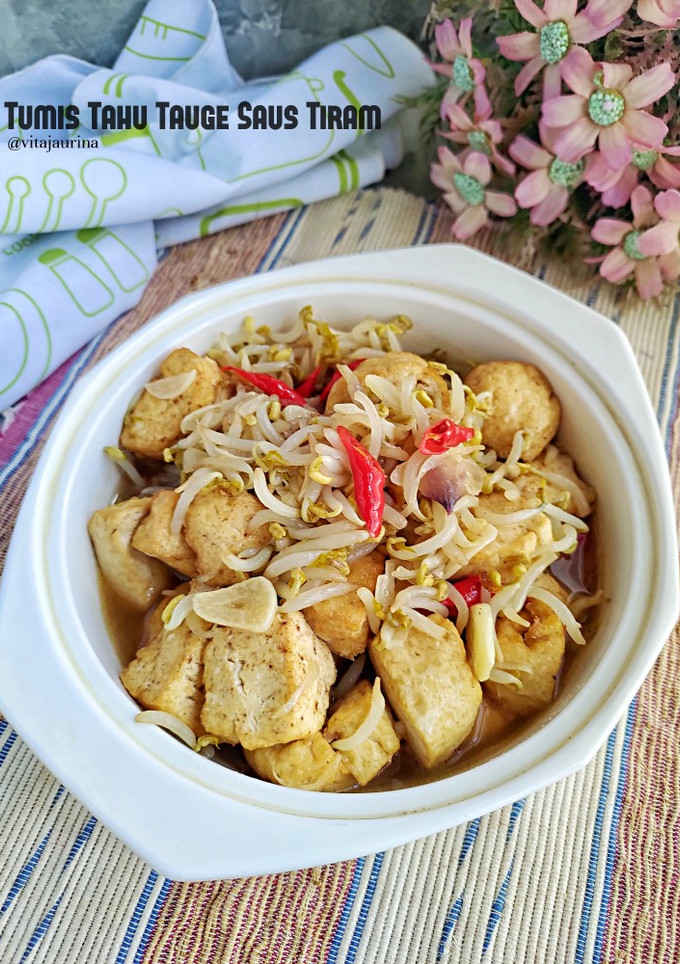 Foto resep Tumis Tahu Tauge Saus Tiram