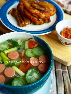 Foto resep Sayur Oyong Kuah Bening