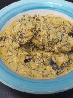 A picture of Egusi soup.