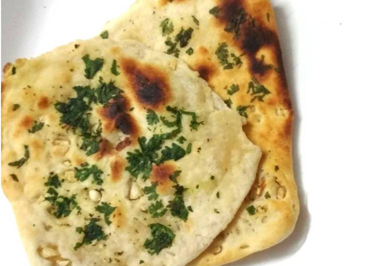 Recipe of Any-night-of-the-week Butter Garlic naan