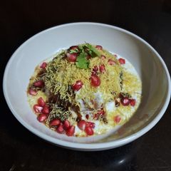 A picture of Green peas and sabudana Kachori.