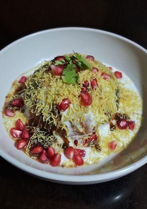 A picture of Green peas and sabudana Kachori.