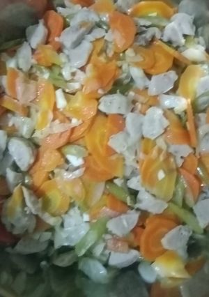 Foto resep Tumis Bakso Wortel Buncis