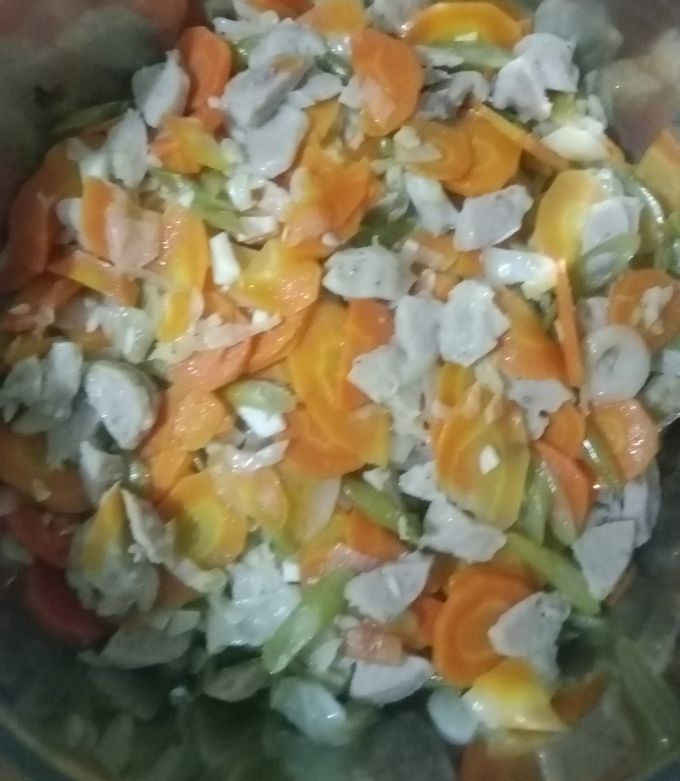 Foto resep Tumis Bakso Wortel Buncis