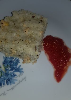 Una foto de Budín de pollo