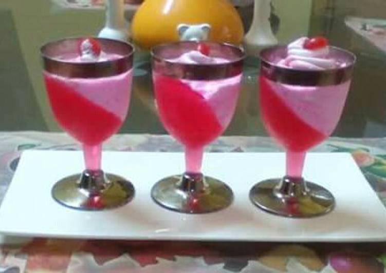 Watermelon mousse