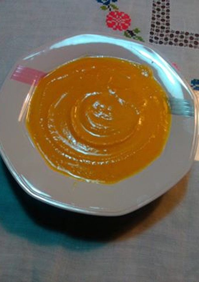 Una foto de Crema de calabaza