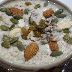 Nutty Daliya Porridge A picture of Nutty Daliya Porridge.