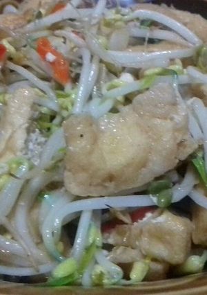 Foto resep Cah Tahu Toge #pr_recookmasakanawalanT