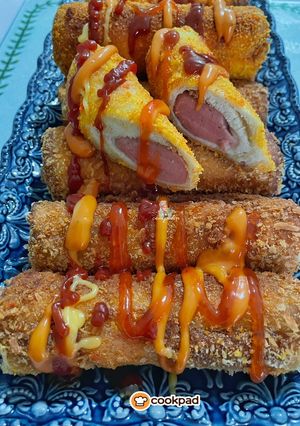 Gambar Roti Gulung Sosej