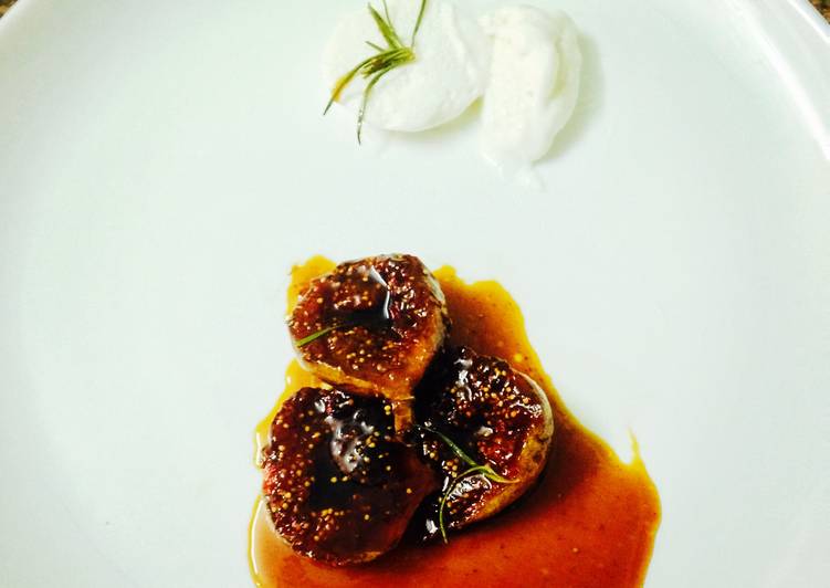 Recipe of Any-night-of-the-week Roasted Figs with Balsamic and Rosemary