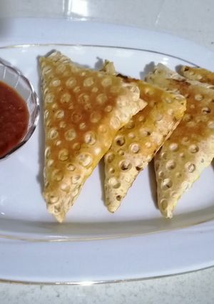 عکسی از دستور سمبوسه گوشت